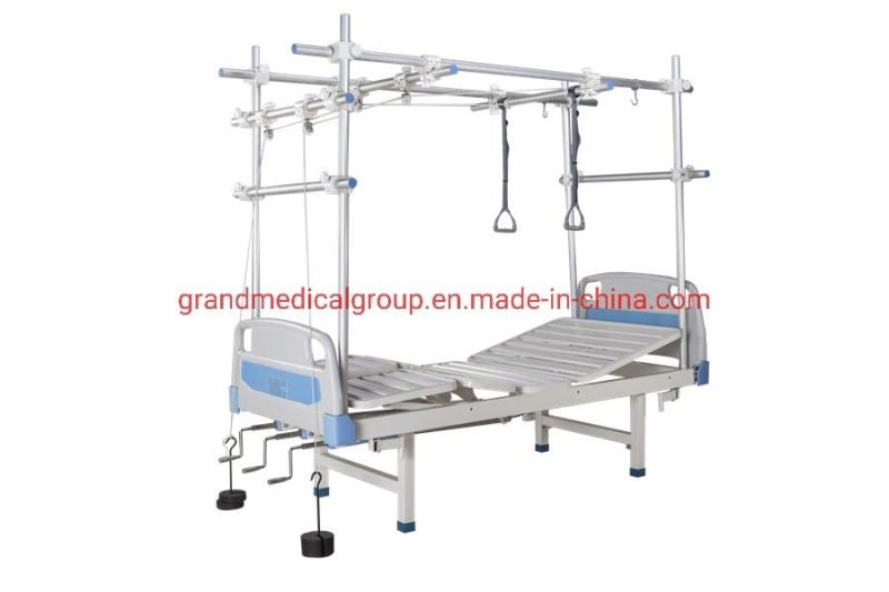 Hospital Furniture Medical Manual Nursing Orthopedic Traction Multi-Functioins Hospital Bed