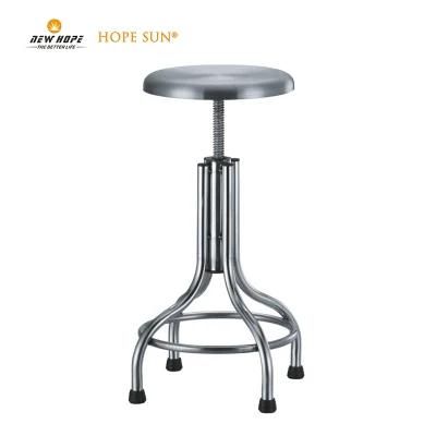 HS5970 Stainless Steel Medical Dental Pneumatic Stool for Doctors and Nurses