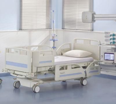 Medical Equipment Hospital Use Smart Hospital Bed Column Motor Intensive Care Medical Bed with Weighing Scale