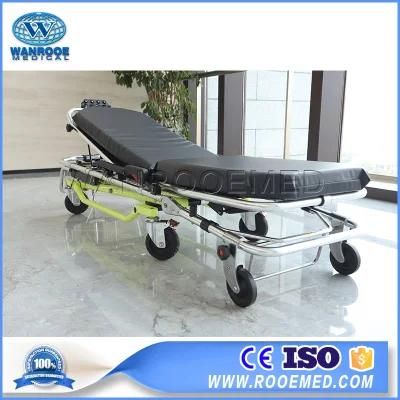 Ea-3G Hospital Adjustable Height ABS Transport Ambulance Patient Emergency Stretcher