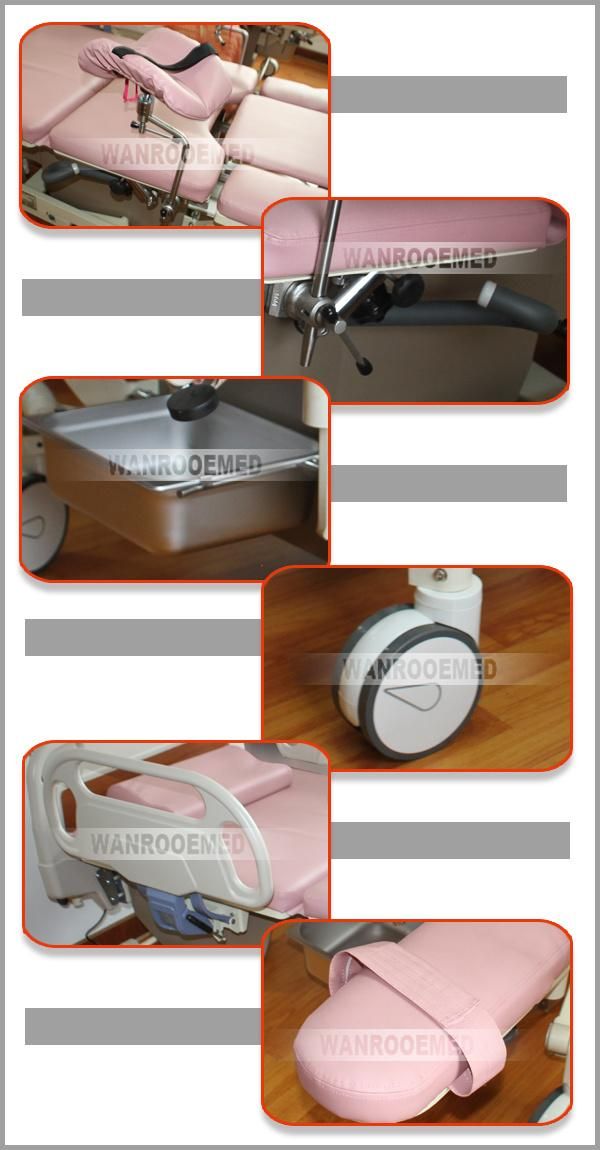 Aldr100c Medical Electric Obstetric Operation Table for Gynaecology and Obstetrics