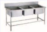 Hospital Stainless Washing Unit (three sinks)