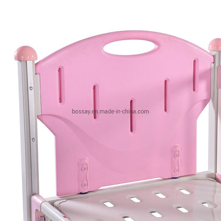 Medical One Function Manual Epoxy Painted Steel Children Bed for Hospital