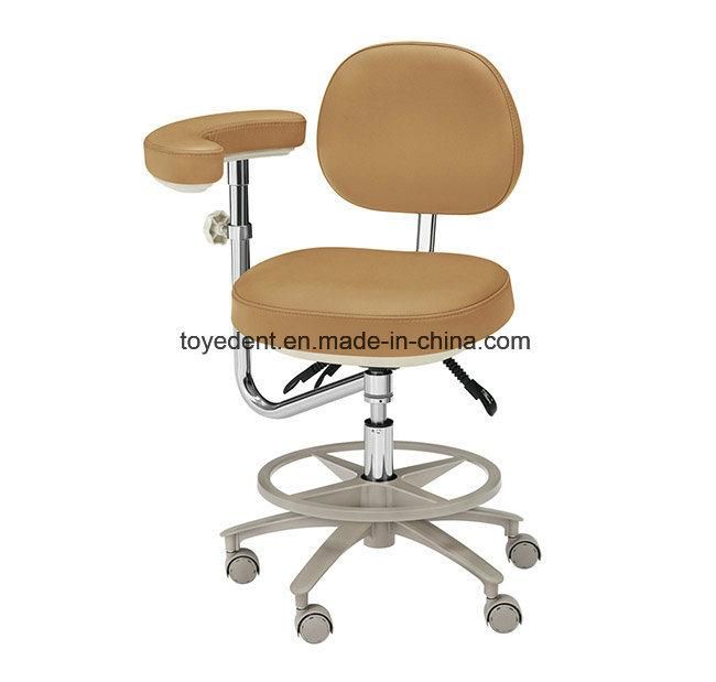 Ergonomic Dental Doctor Chair Stool, Dentist Stool Chair with Backrest