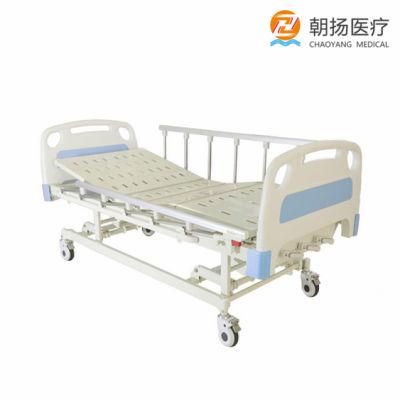 Medical Equipment 3 Function Manual Adjustable Bed Cy-A103