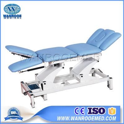 De-7 Treatment Bed with Adjusted Armrest and Foot Control