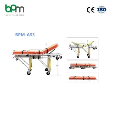Bpm-As1 As2 As3 Hospital Patient Transport Bed High Quality Ambulance Stretcher