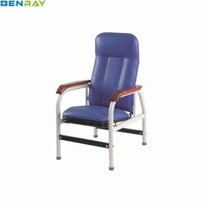 Hospital Chair Medical Patient Transfusion Infusion Chair with IV Pole Hospital Furiniture Transfusion Chair Fixed