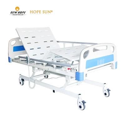 HS5107G 3 Function Advanced Multifunctional Electric Motorized Hospital Bed with ABS Headboard