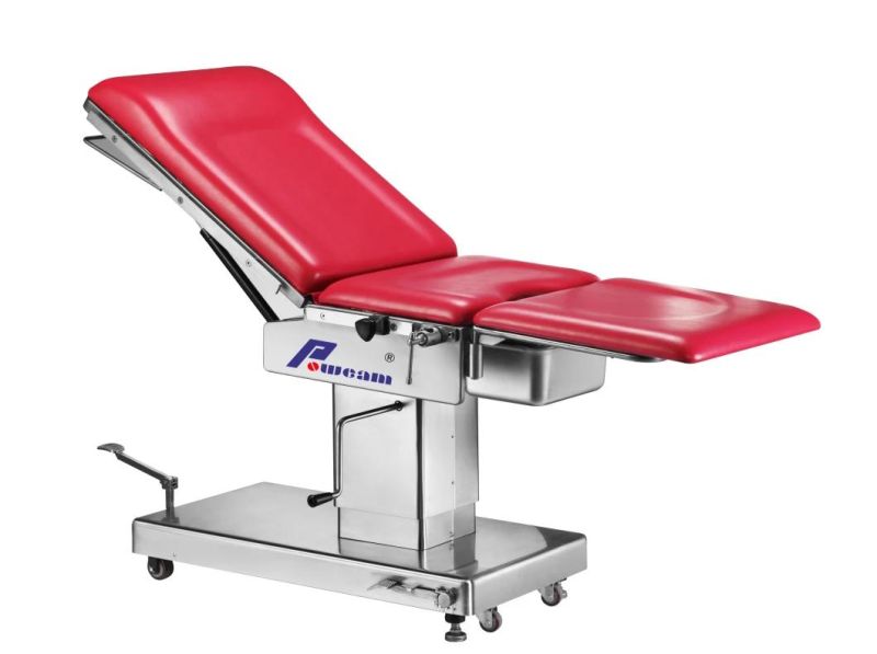 Electric and Hydraulic Auto Functional Gynecological Obstetric Table Delivery Bed