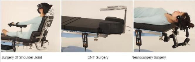 Hot Sale Hospital Equipment C-Arm Electric Hydraulic Intergrated Operation/ Operating Table Medical Imaging Surgical Operation Bed