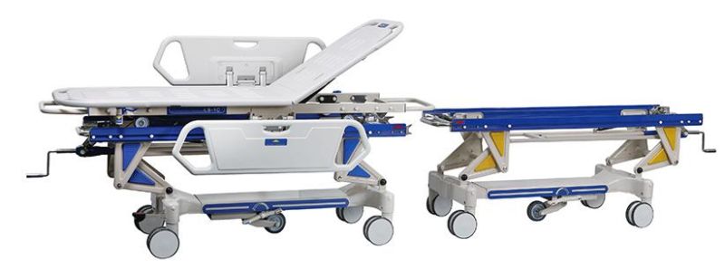 High Quality Hospitals Medical Using for Operation Room Prevent Cross-Infection in Ward Connecting Transfer Stretcher Bed