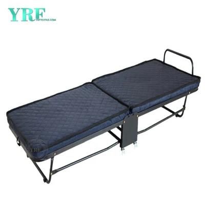 Motel Folding Bed Extra Portable Foam Mattress on Wheels Twin Size Beds