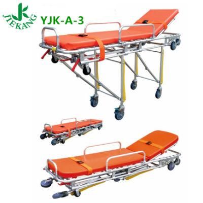 Factory Medical First Aid Wheeled Patient Transfer Ambulance Stretcher for Car