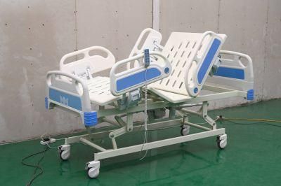 RO1 Five Function Hospital Bed 5 Five Manual Cranks ICU Medical Nursing Patient Bed
