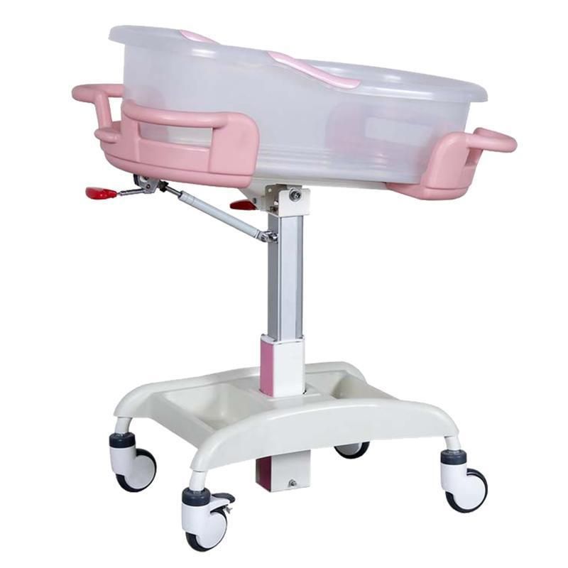 Hospital Veterinary Cot Medical Equipment Baby Transport with Caster