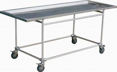 Funeral Mortuary Table Hospital Embalming Table Mortuary Table Slv-8c