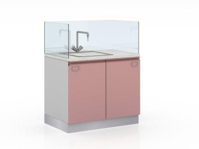 Functional Cabinet Customized Webber Forth+Carton+Wooden Frame W900*D600*H800mm Movable Hospital Furniture