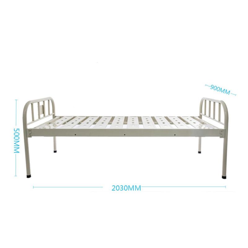 Iron Anti-Corrosion Medical Economic Flat Hospital Bed B01-1