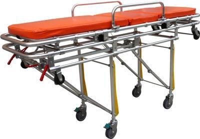 Best Selling Portable Hospital Trolley Folding Medical Ambulance Stretcher