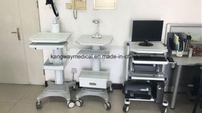 Medical Computer Endoscopy Carts Endoscope Trolley Hospital Furniture