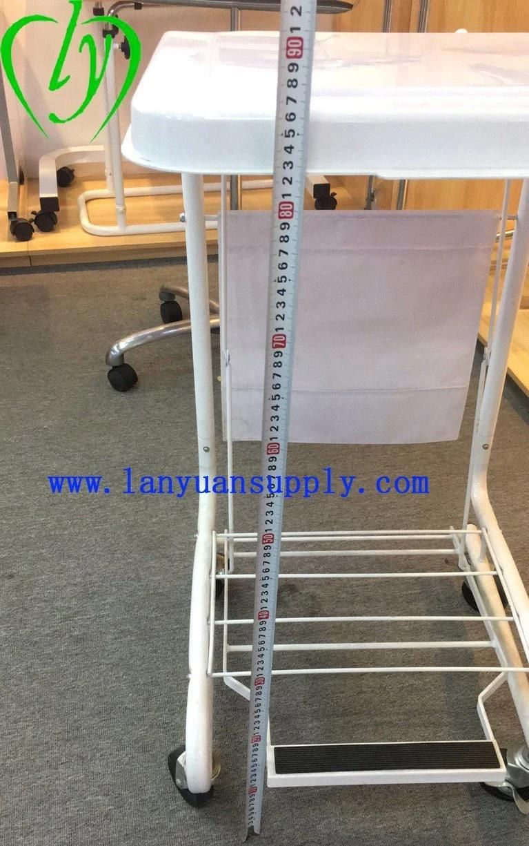 Stainless Steel Medical Knock Down Hospital Garbage Hamper Stand