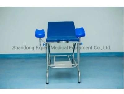 Gynecological Disease Diagnosis Bed Customizable Stainless Steel Hospital Bed Examination Bed for Gynaecology