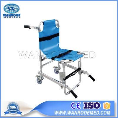 Ea-6A Manual Evacuation Emergency Folding Stair Chair Stretcher with Wheels