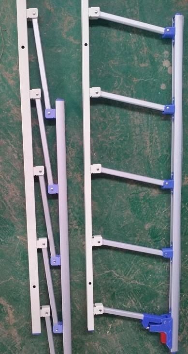 Customized Bed Siderails with Nine 9 (five) Upright Post Medical Bed Accessories