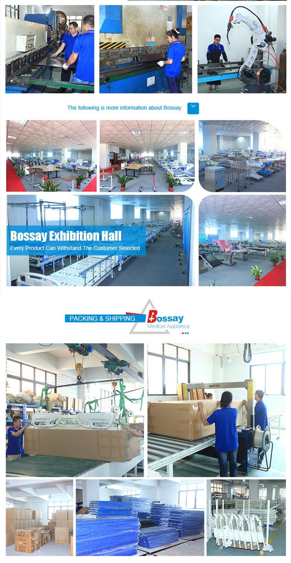 Medical One Function Manual Epoxy Painted Steel Children Bed for Hospital