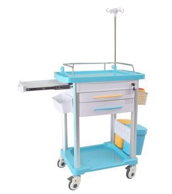 Hospital Nursing Trolley Medical Crash Cart for Sale