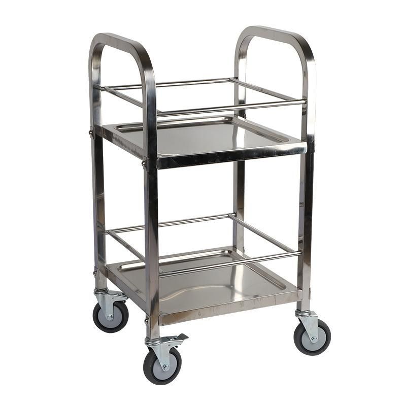 Steel Three Drawer Medicine Carts, Hospital Facilities.