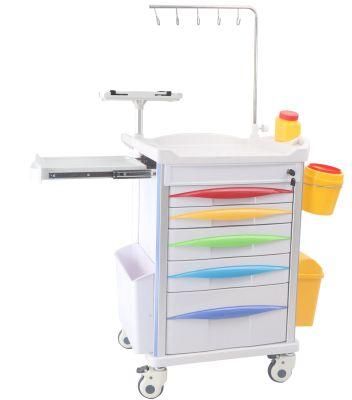 Hospital Emergency Trolley Instruments Cart