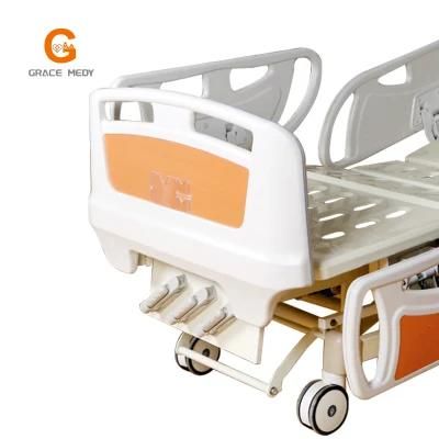 Three-Function Hospital Bed Medical Bed Sick Bed Patient Bed 3 Cranks Nursing Bed