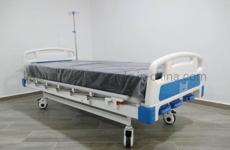 Ce&ISO Hospital Three Crank Mechanical System Home Care Bed