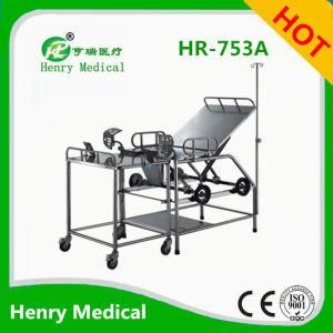 Hr-753A Gynecological Delivery Bed/Gynecological Operating Table/Obstetric Bed