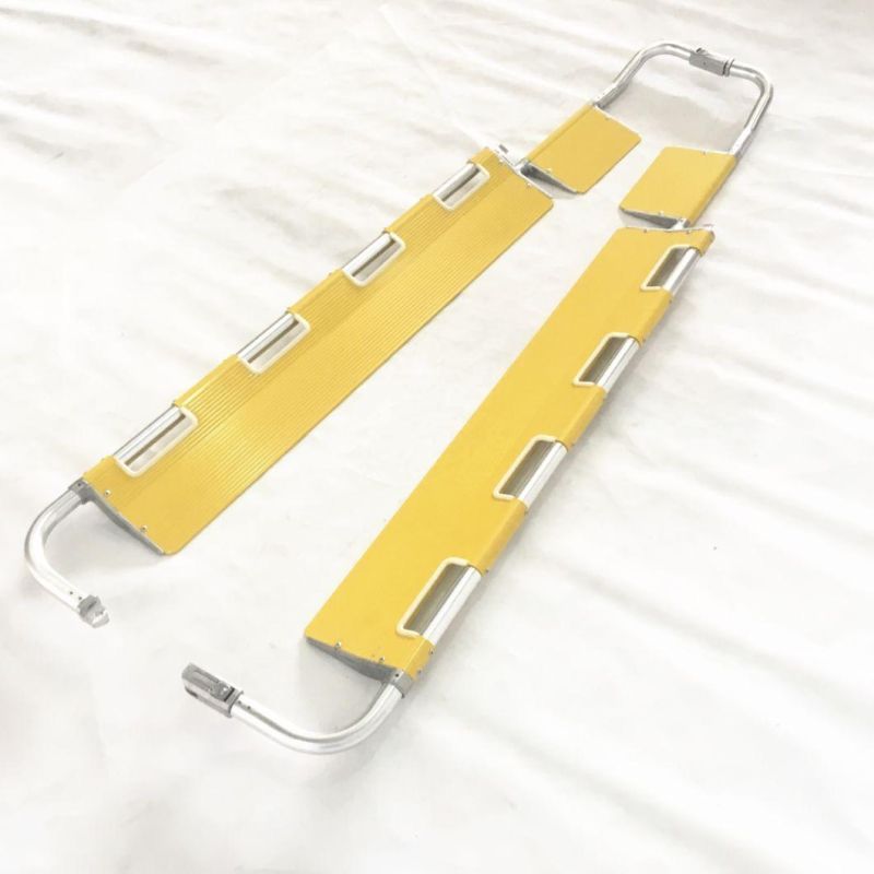 Hospital Aluminum Separable Foldable Scoop Stretchers (RC-C1)