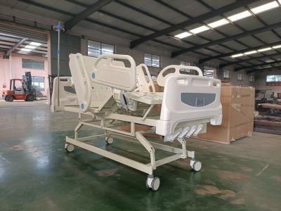 4 Cranks Manual Hospital Bed with Competitive Prices