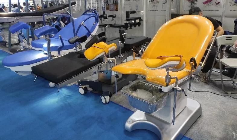 Medical Equipment Gynecology Examination Chair with Leg Support