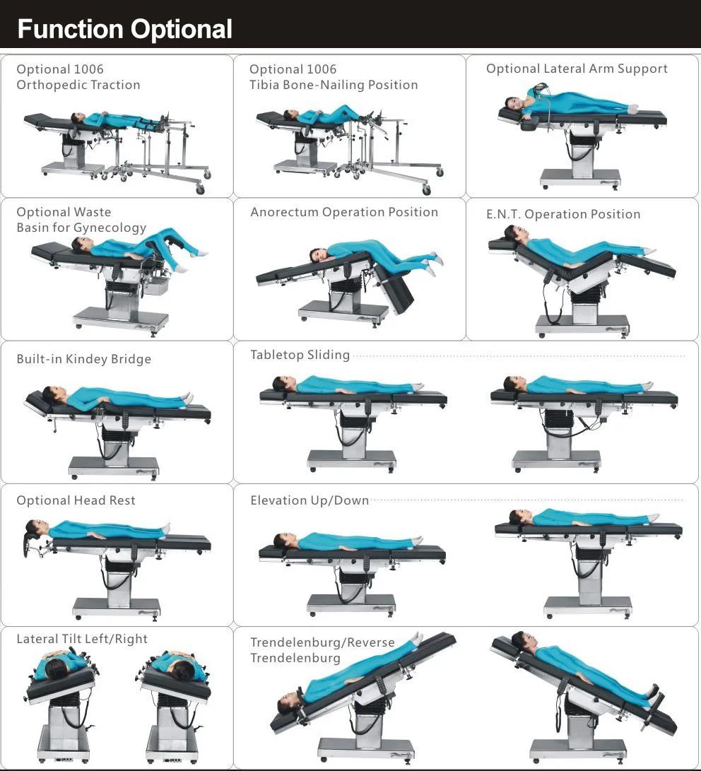 Operation Room Surgery Bed Flexible Electric Operation Table