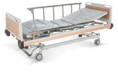 Automatic Three Function Nursing Bed Electric Adjusted Hospital Bed Manufacture