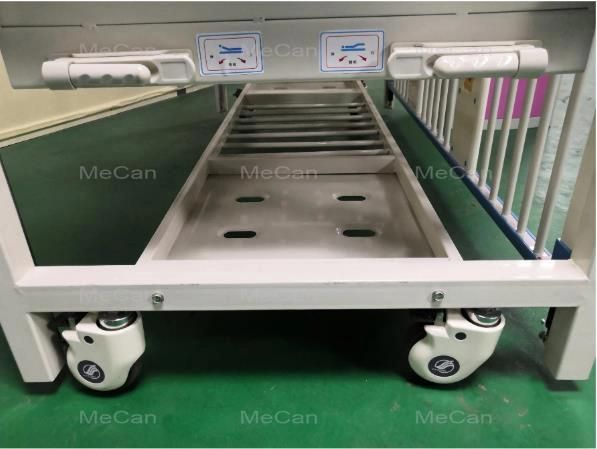 Two Crank Manual Medical Pediatric Medical Hospital Bed for Children