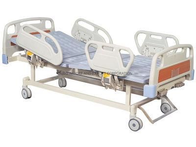 LG-RS104-D Luxurious Hospital Bed with Double Revolving Levers (ZT104-D)