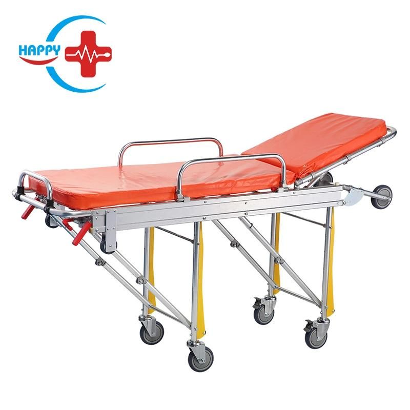 Factory Supplies Quality Foldable Aluminum Ambulance Stretcher