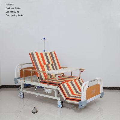 Multi Function Metal Medical Furniture Adjustable Electric Nursing Patient Chair Hospital Bed