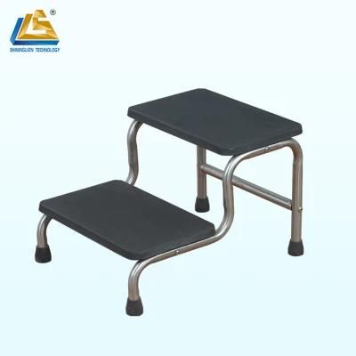 Stainless Steel Two Step Ladder Footstool