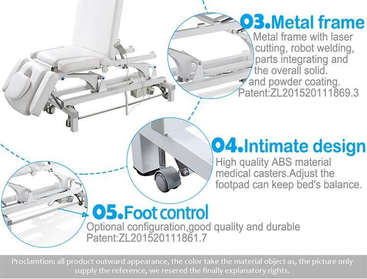 Obstetric and Gynecology Examination Table for Hospital