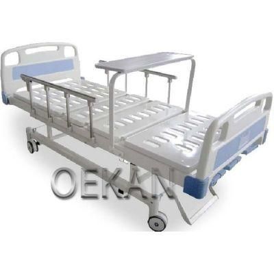 Hospital Removable Patient Bed Aluminum Alloy Side Rail Medical Nursing Care Bed