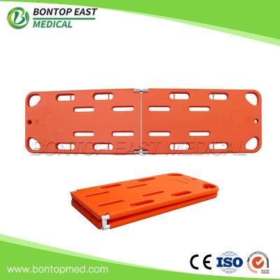 Plastic Transfer Four Folded Spine Board Floating Rescue Plate