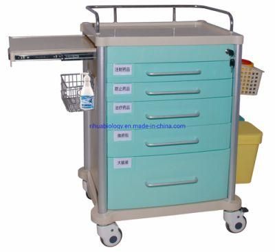 Rh-C182 Hospital ABS Emergency Trolley